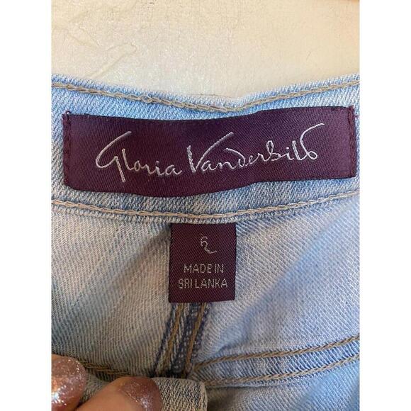 Gloria Vanderbilt Amanda Jeans Light Wash Sz.6 - Picture 3 of 5